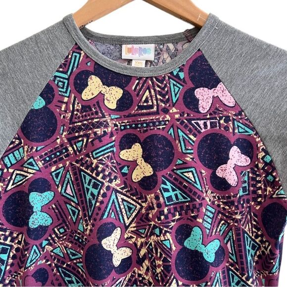 Minnie Mouse LLR Randy T-shirt Purple Blue Gray Yellow XXS NWT 🏷 - Picture 2 of 8